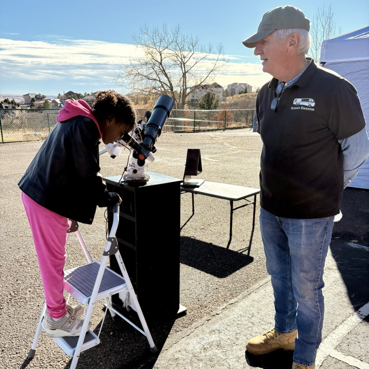CME Principal Sobehrad, rolling up her sleeves to support early literacy, and a busy day of learning for our Eagles, including a special visit by the Mobile Earth & Space Observatory!
