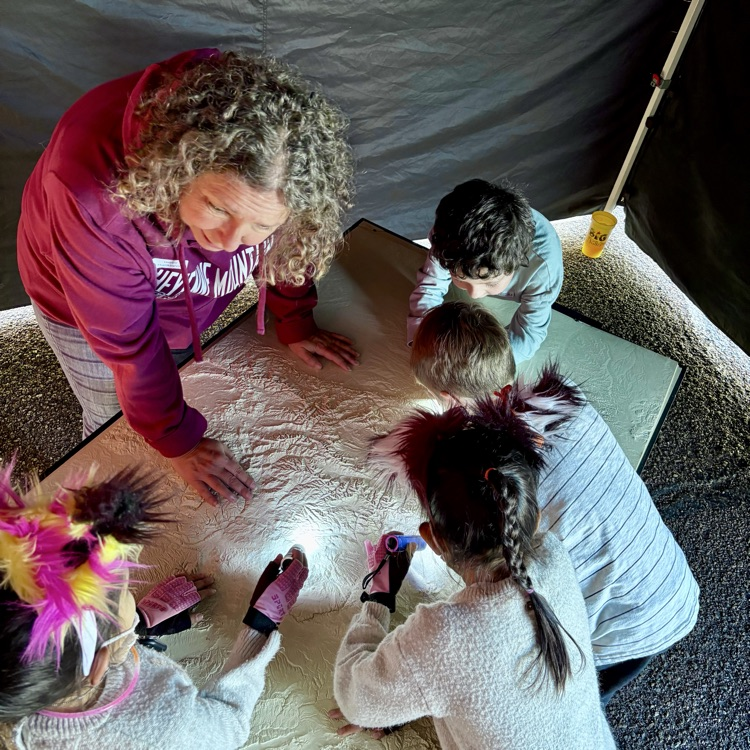 CME Principal Sobehrad, rolling up her sleeves to support early literacy, and a busy day of learning for our Eagles, including a special visit by the Mobile Earth & Space Observatory!
