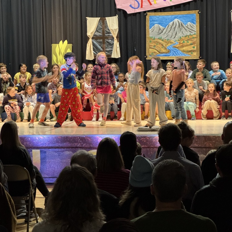 Gold Camp 4th graders perform their musical, It's Saturday, this evening to a full house of family and friends. It was entertaining and funny. Great job!