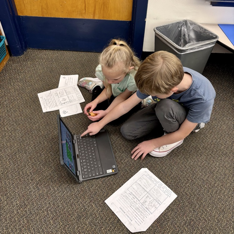 Our Skyway Comets hard at work this morning engaged in literacy, math, art, and physical education!