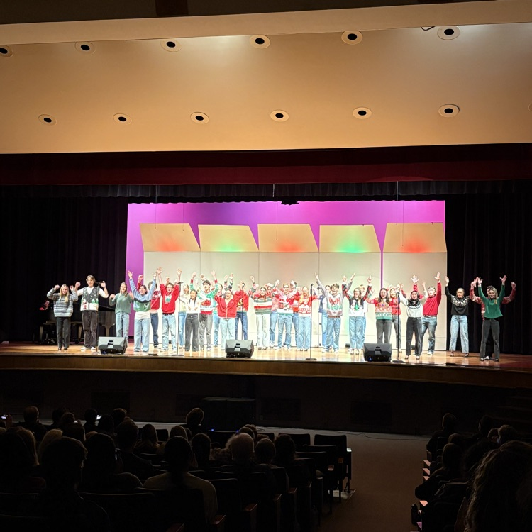 A very special Holiday evening with our D12 Faculty Art Show & CMHS Choir Concert - Bravo to our incredible artists and musicians 🖼️ 🎶