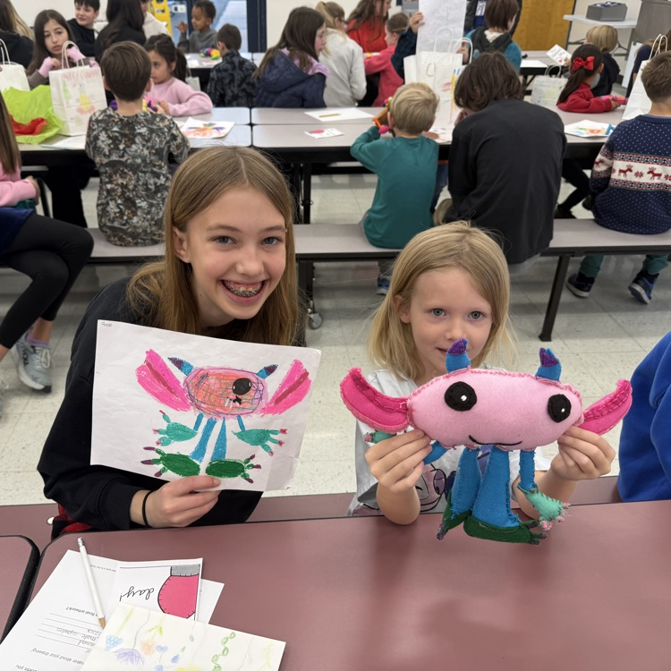 Young artists collaborating!