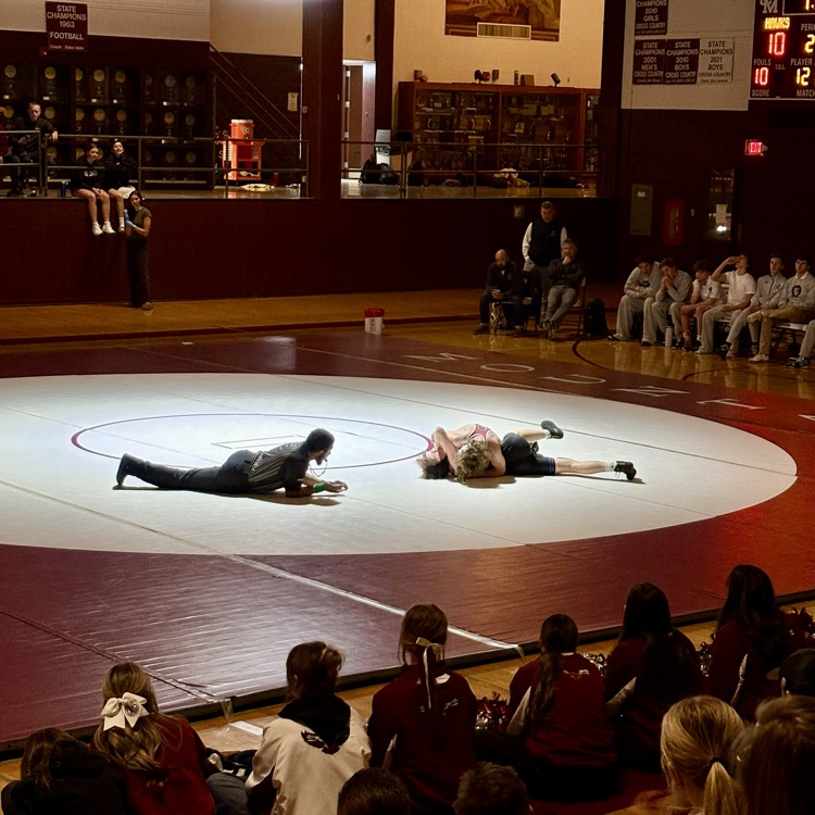 An exciting 'Senior Night' of CMHS boys varsity wrestling vs. Lutheran H.S. - GO HAWKS🤼!!!