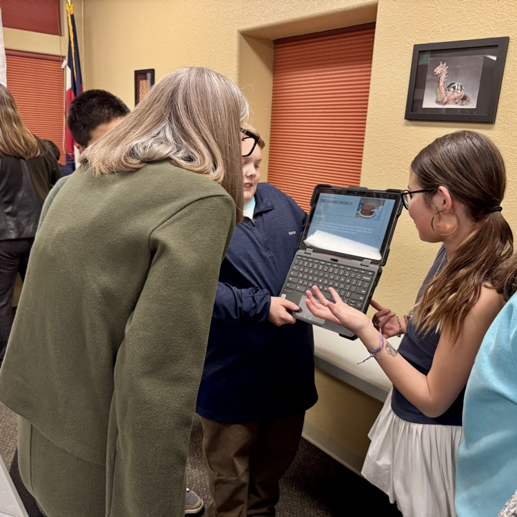 GCE students from Ms. Markus 6th grade class shared their team research projects and findings using the scientific method at tonight’s BOE Student Spotlight.