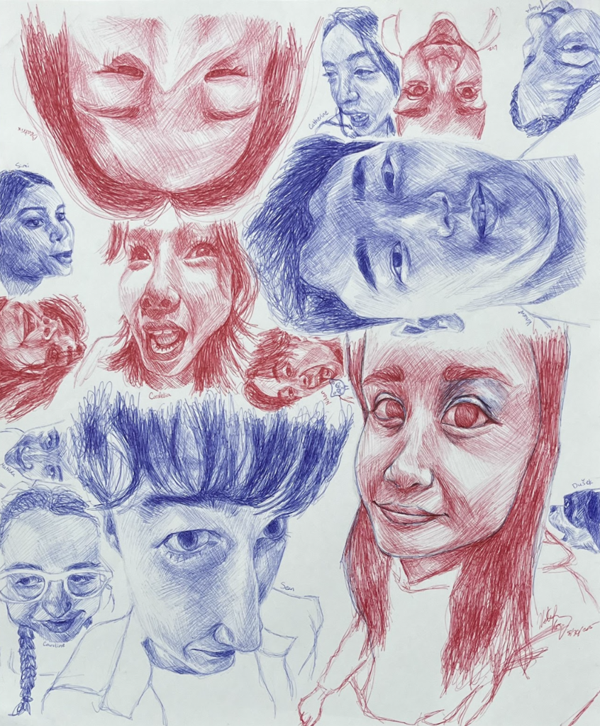 Scholastics Art Competition art piece