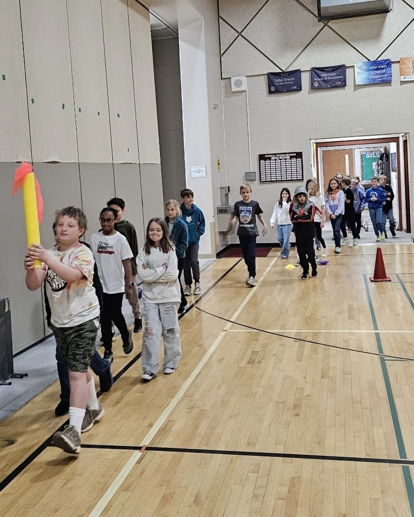 Students in Mrs. Doane’s PE class went for the gold today—trying out Olympic sports and even lighting a flame in our own opening ceremony! 🔥🏅 What an amazing day to be a Gold Camp Cougar! 🐾💛