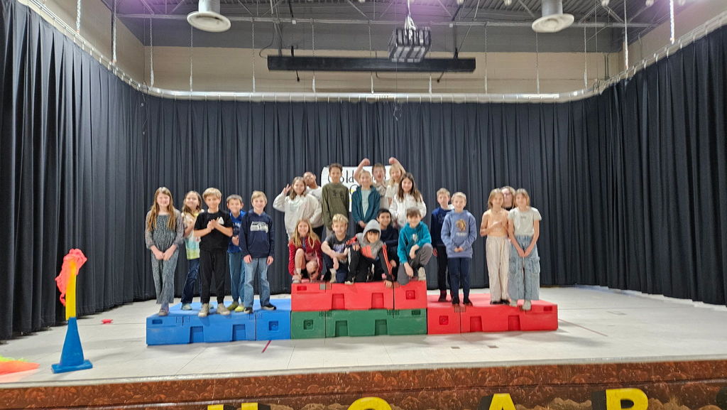 Students in Mrs. Doane’s PE class went for the gold today—trying out Olympic sports and even lighting a flame in our own opening ceremony! 🔥🏅 What an amazing day to be a Gold Camp Cougar! 🐾💛