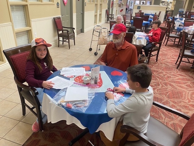 The 3rd Grade Gold Camp Cougars from Ms. Gross’s class had a wonderful afternoon visiting Broadmoor Court Assisted Living Center! 🐾💛 They spent time volunteering, sharing smiles, and having so much fun with the amazing seniors. What a special day of connection, kindness, and Cougar pride!