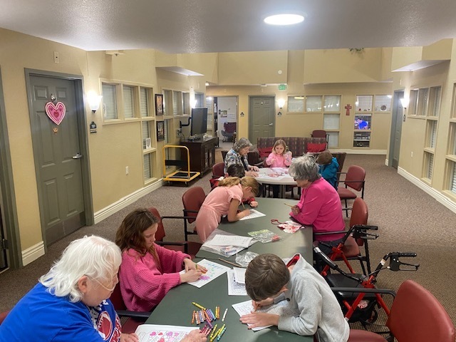 The 3rd Grade Gold Camp Cougars from Ms. Gross’s class had a wonderful afternoon visiting Broadmoor Court Assisted Living Center! 🐾💛 They spent time volunteering, sharing smiles, and having so much fun with the amazing seniors. What a special day of connection, kindness, and Cougar pride!