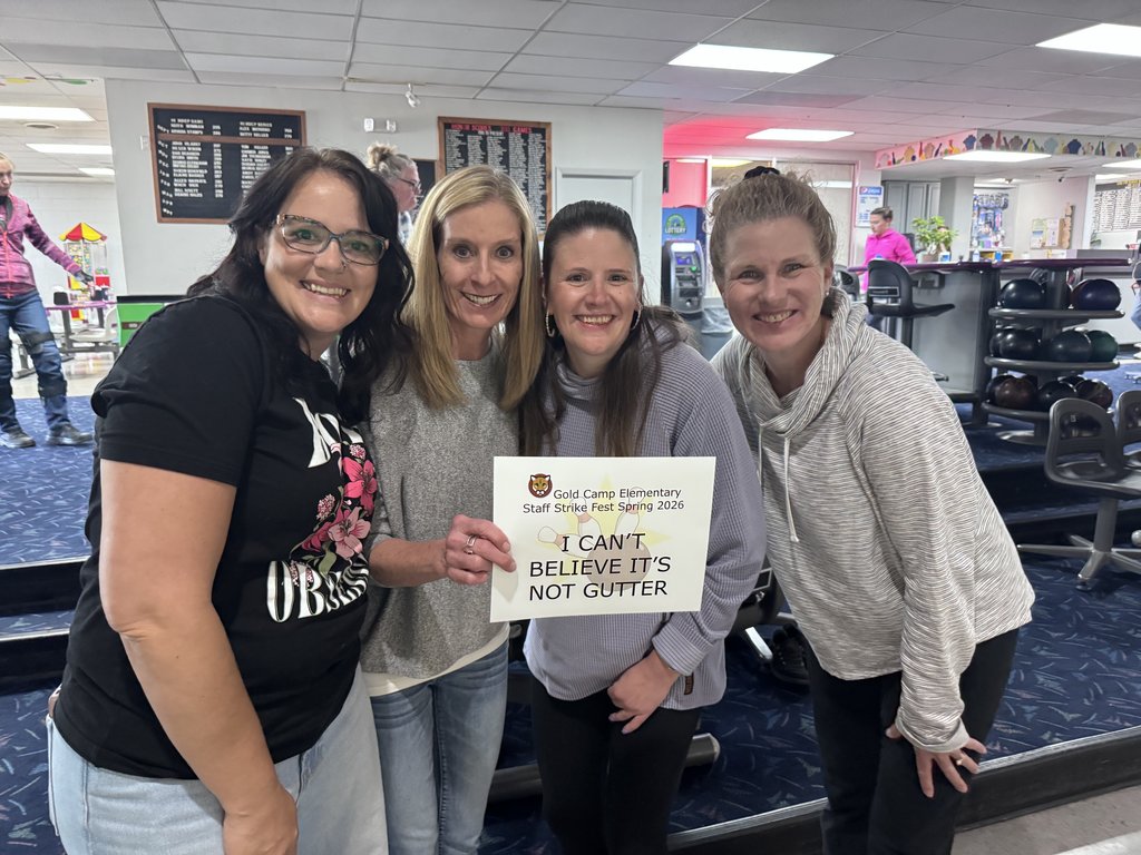 Turns out our GCE staff has some serious hidden bowling talent .  Huge thanks to our principal, Becki Royall, for making this team-building  happen. It was the perfect mix of laughs, friendly competition, and just enough chaos to keep things interesting!