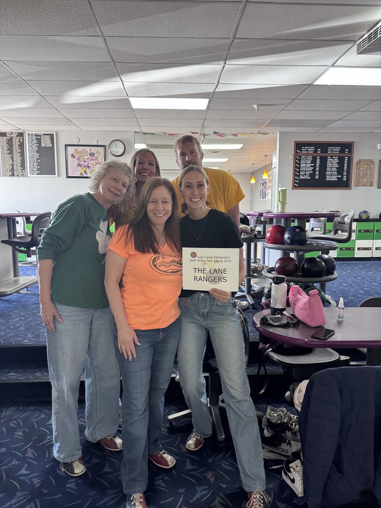 Turns out our GCE staff has some serious hidden bowling talent .  Huge thanks to our principal, Becki Royall, for making this team-building  happen. It was the perfect mix of laughs, friendly competition, and just enough chaos to keep things interesting!