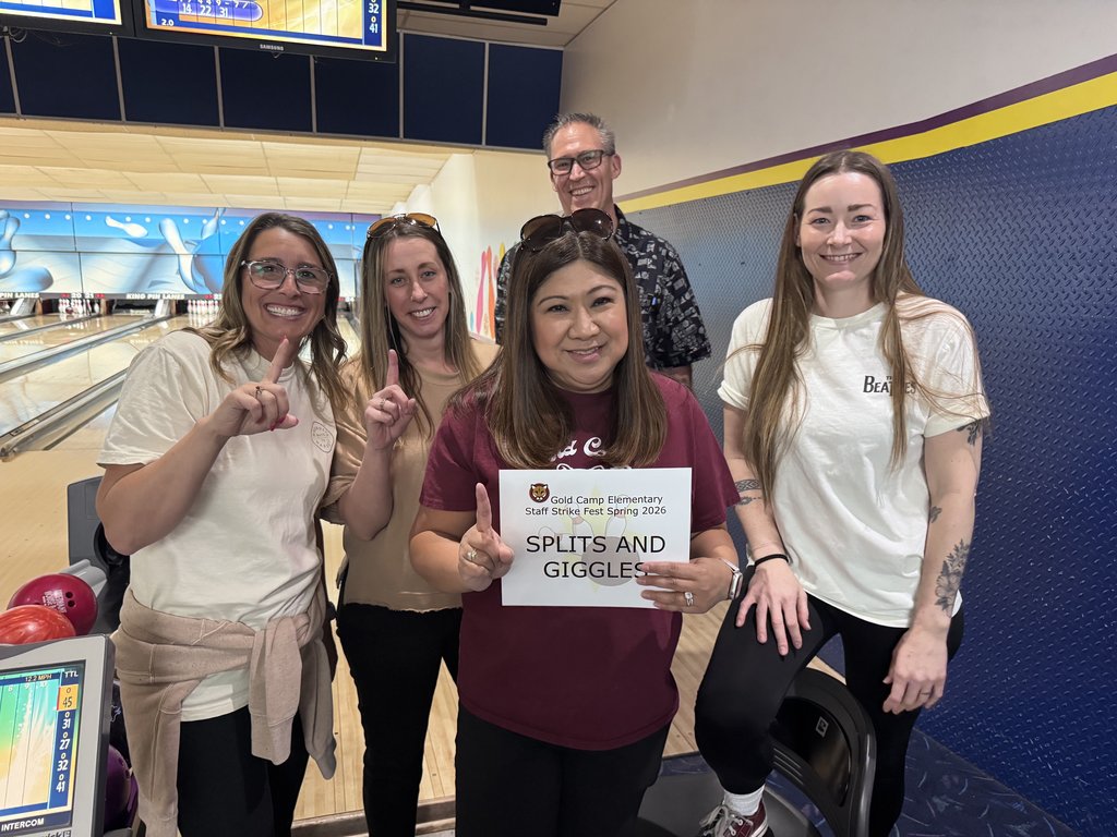 Turns out our GCE staff has some serious hidden bowling talent .  Huge thanks to our principal, Becki Royall, for making this team-building  happen. It was the perfect mix of laughs, friendly competition, and just enough chaos to keep things interesting!