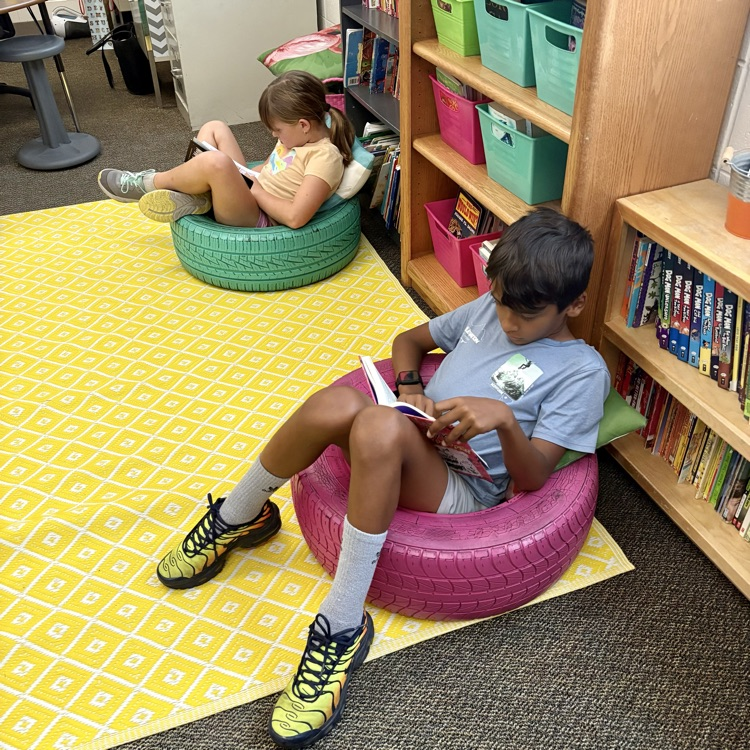 Our Broadmoor students are already busy reading, drawing, exercising, and getting organized with their planners - Keep up the strong work, Bears🐻💚