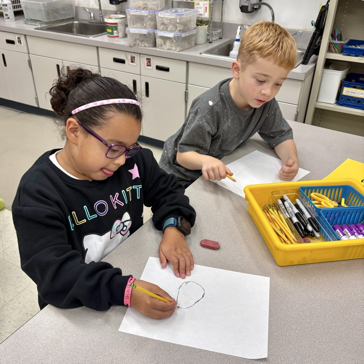 Our Broadmoor students are already busy reading, drawing, exercising, and getting organized with their planners - Keep up the strong work, Bears🐻💚
