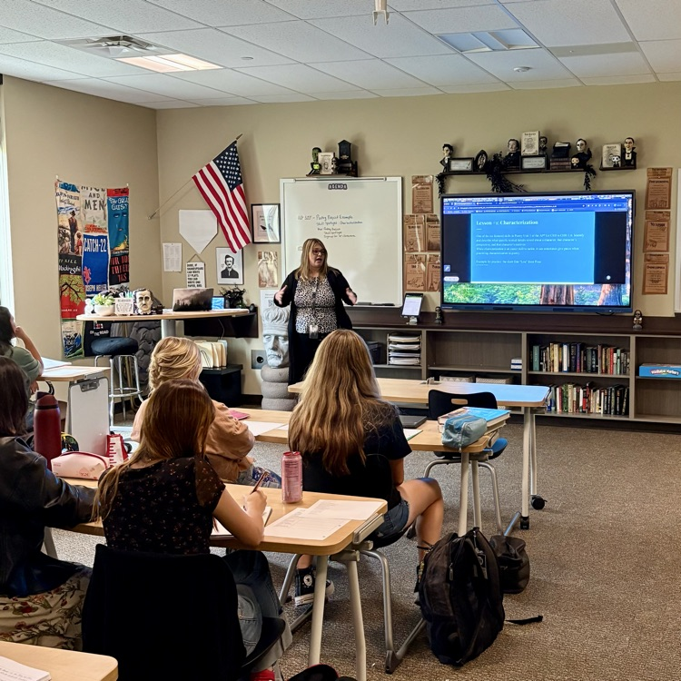 Literature, government, history, philosophy... CMHS students growing in their knowledge and understanding of core academics on the Mountain - Strong work, Hawks!