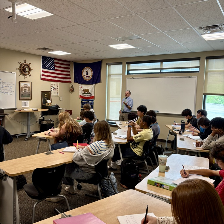 Literature, government, history, philosophy... CMHS students growing in their knowledge and understanding of core academics on the Mountain - Strong work, Hawks!