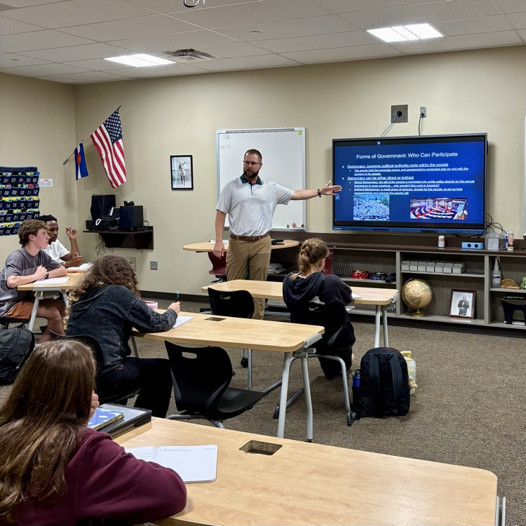 Literature, government, history, philosophy... CMHS students growing in their knowledge and understanding of core academics on the Mountain - Strong work, Hawks!