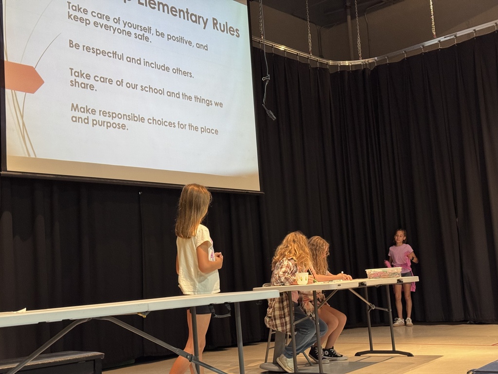 Our first Gold Camp School Assembly brings students and staff together to celebrate their collaborative work in establishing shared expectations, formally introducing and ratifying the four schoolwide rules, and exploring what those rules look and sound like across different common areas of the school.