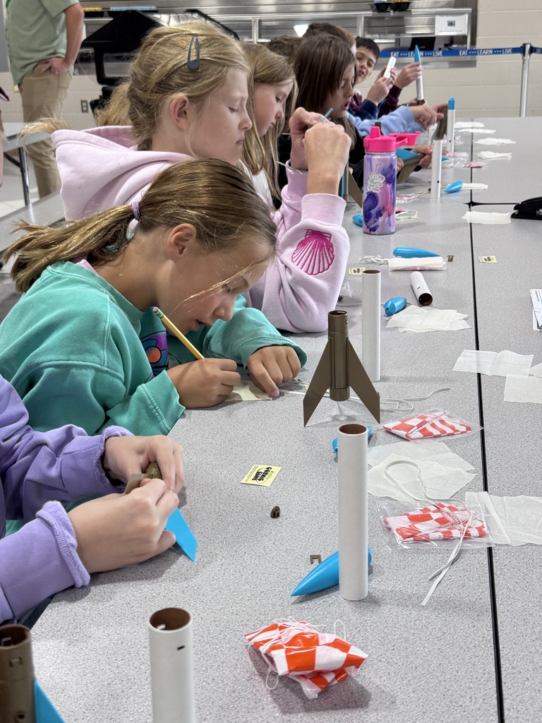 Last week, our 5th graders participated in a special STEM experience, building their very own Estes rockets. Through this hands-on project, students applied creativity, problem-solving, and engineering skills as they designed and assembled their rockets.This exciting project is supported by Lockheed Martin, with the goal of giving every 5th grader across the city the opportunity to build and launch a rocket.
