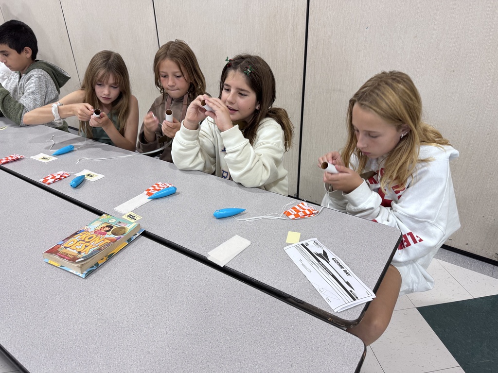 Last week, our 5th graders participated in a special STEM experience, building their very own Estes rockets. Through this hands-on project, students applied creativity, problem-solving, and engineering skills as they designed and assembled their rockets.This exciting project is supported by Lockheed Martin, with the goal of giving every 5th grader across the city the opportunity to build and launch a rocket.