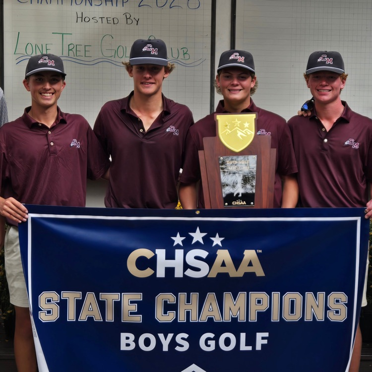 Congratulations to our CMHS Boys Varsity Golf Team, 4A State Champions - GO HAWKS🏌🏼🏌🏽‍♀️⛳️