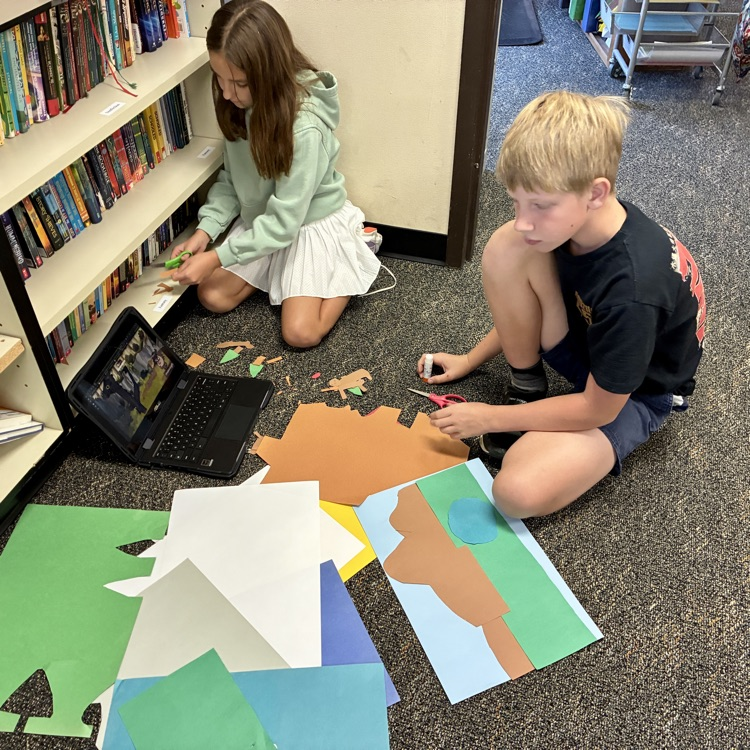 CME 5th grade students bringing science to life creating stop-motion videos about ecosystems. They are having fun combining creativity and technology to show how organisms interact in their environments! 