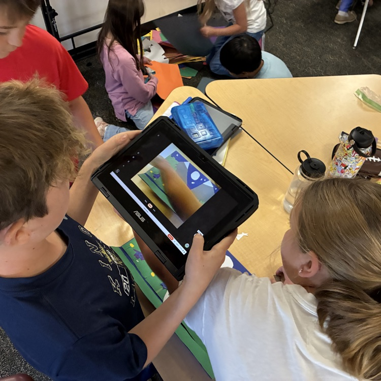 CME 5th grade students bringing science to life creating stop-motion videos about ecosystems. They are having fun combining creativity and technology to show how organisms interact in their environments! 