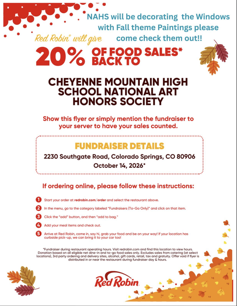 Fundraiser flyer