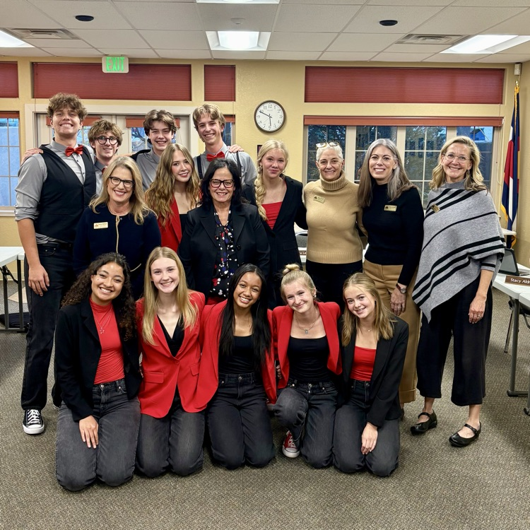 Incredible performance by Crimson & Slate at this evening's Board Student Spotlight - Bravo🎶