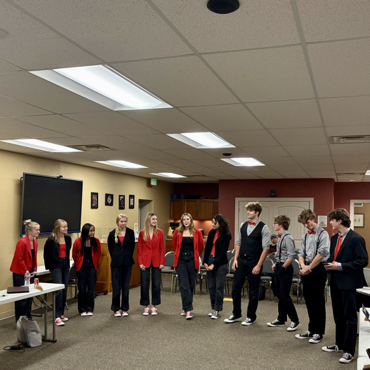 Incredible performance by Crimson & Slate at this evening's Board Student Spotlight - Bravo🎶