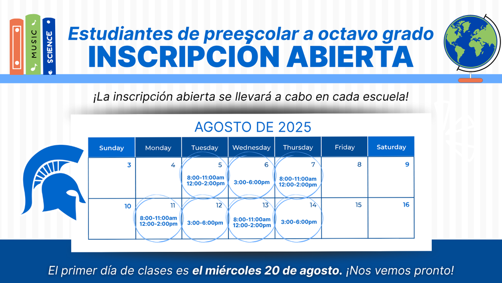 Inscripion Abierta