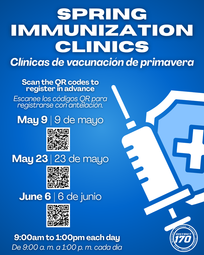 Spring Immunization Clinics