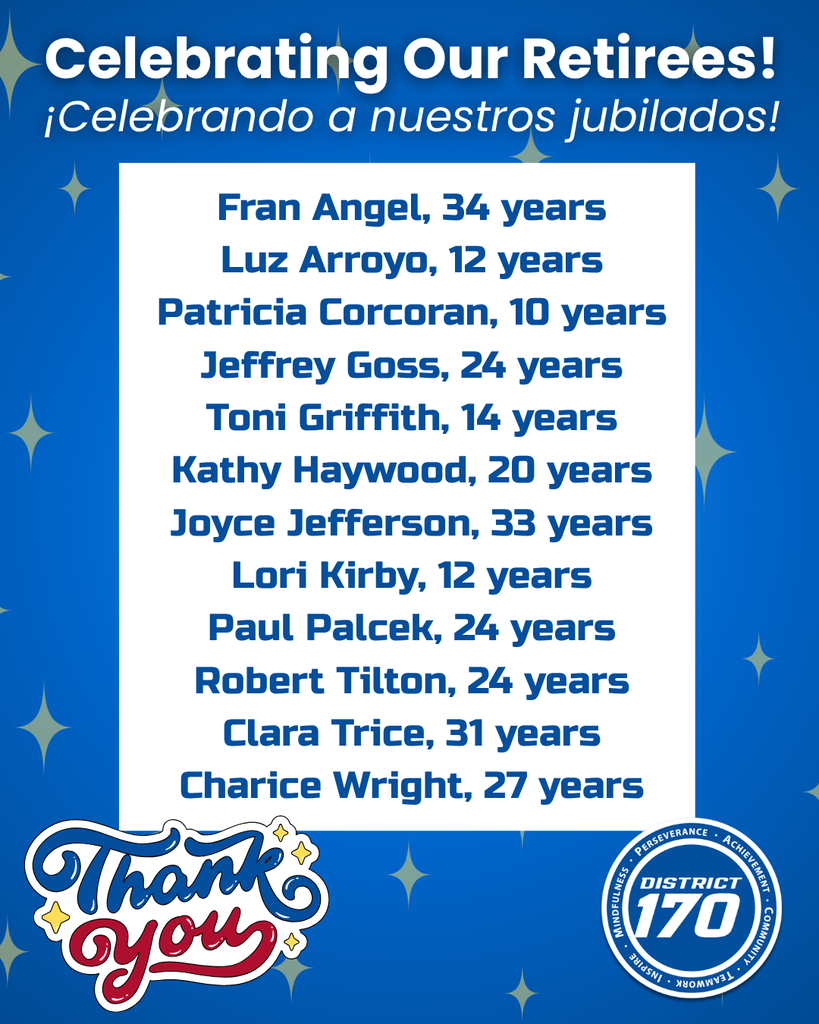 Celebrating Our Retirees!!!!
