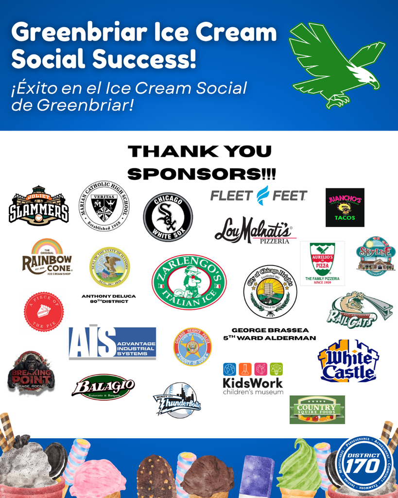 Sponsors for Ice Cream 
