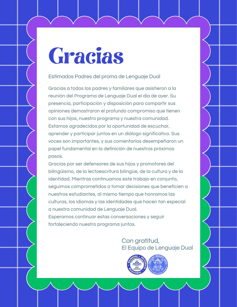 Gracias 