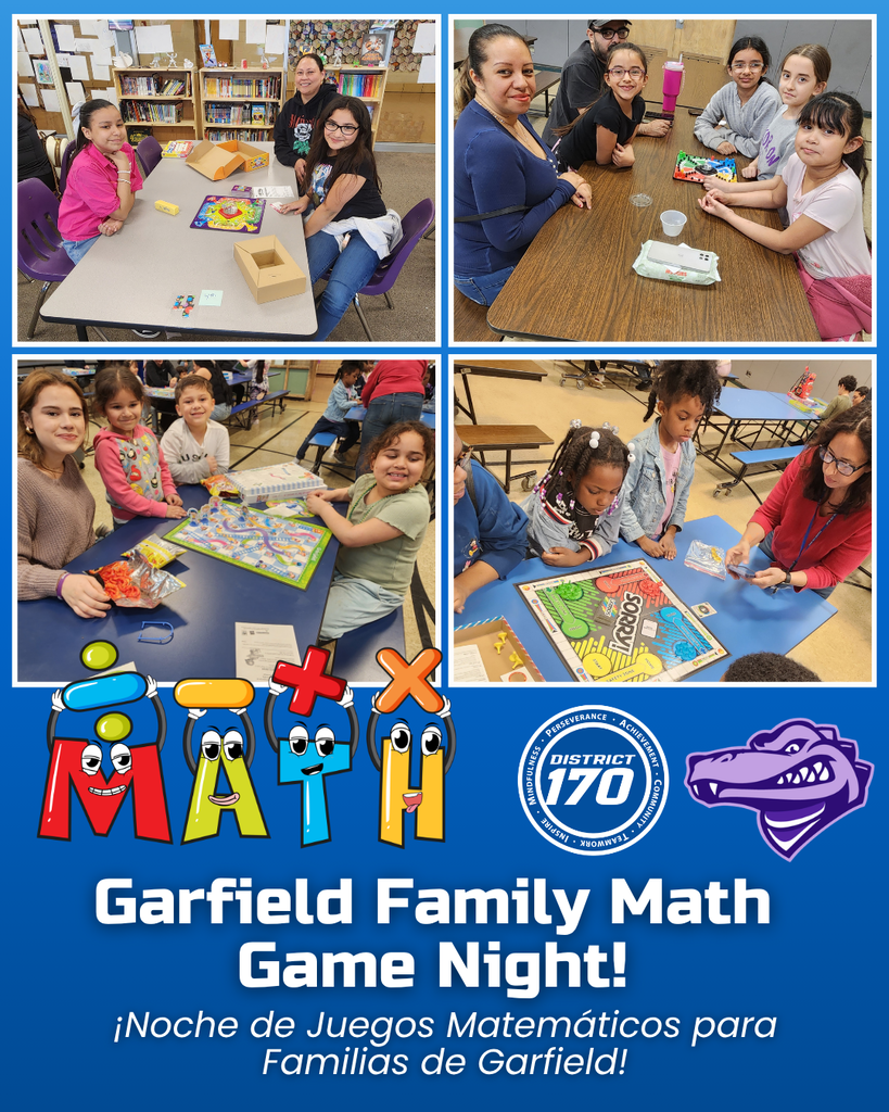 Garfield Family Math Game Night