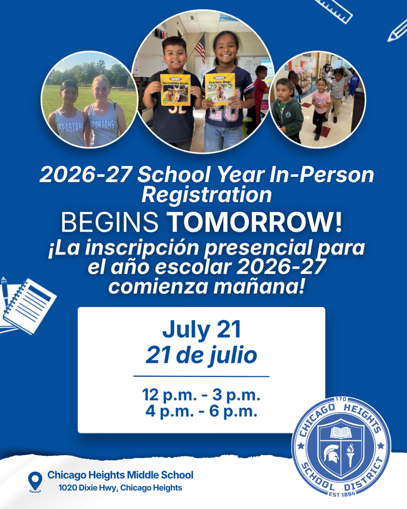 In-Person Registration Tomorrow