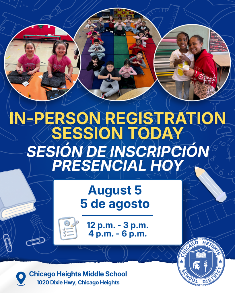 In Person Registration Session Today
