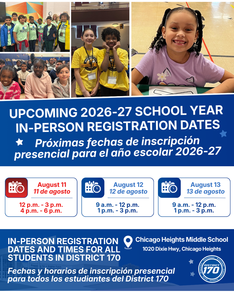Upcoming 2026-27 Registration Dates
