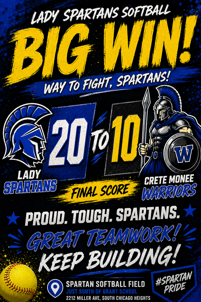 🥎💙 Lady Spartans Power Past Crete-Monee! 💙🥎