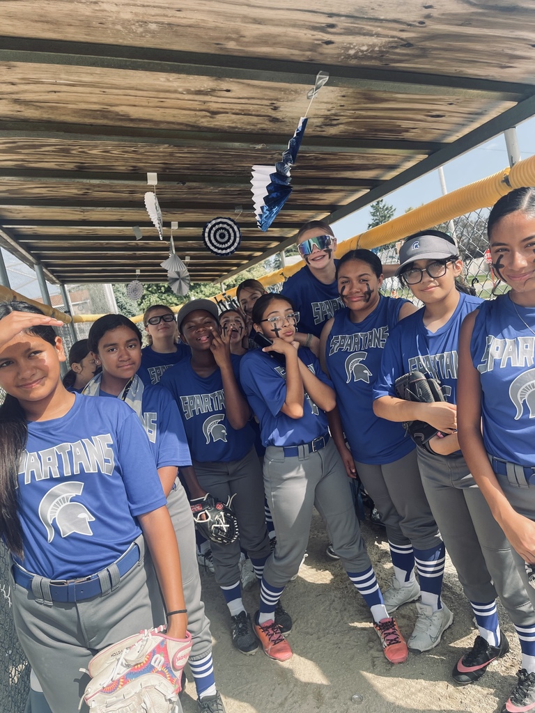 🥎💙 Celebrating Our 8th-Grade Lady Spartans & a Great Season! 💙🥎
