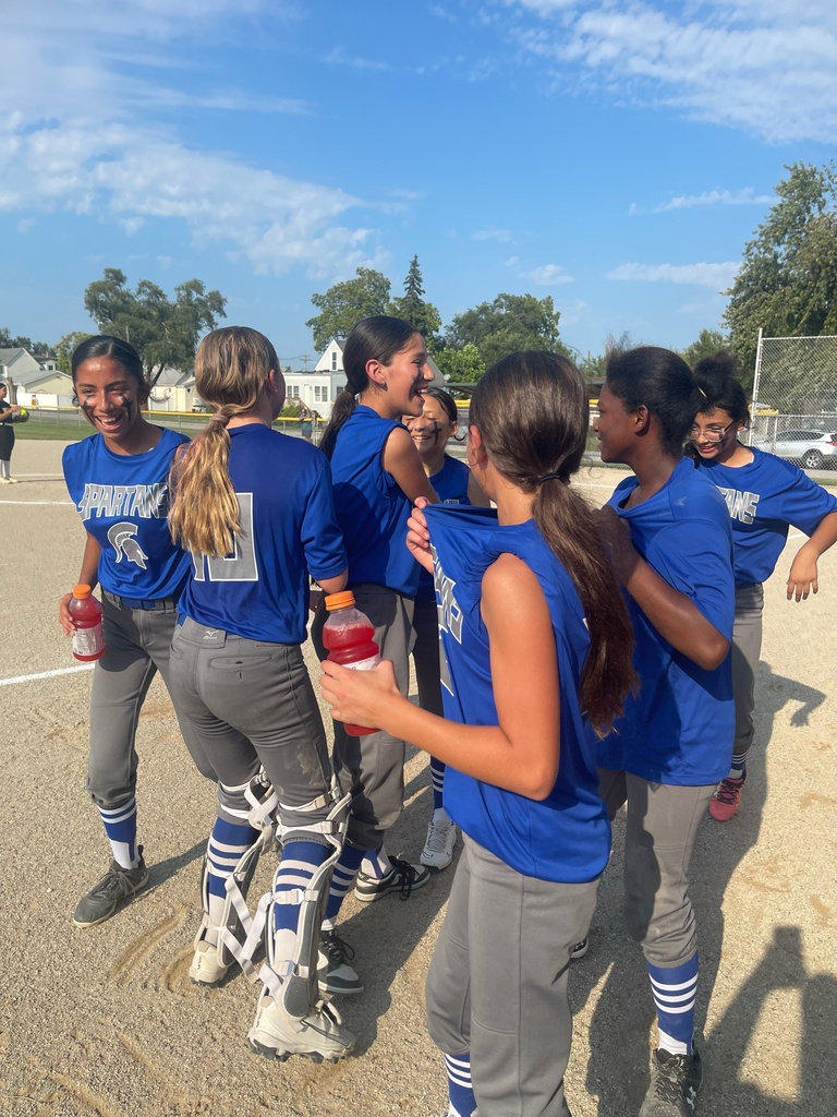 🥎💙 Celebrating Our 8th-Grade Lady Spartans & a Great Season! 💙🥎