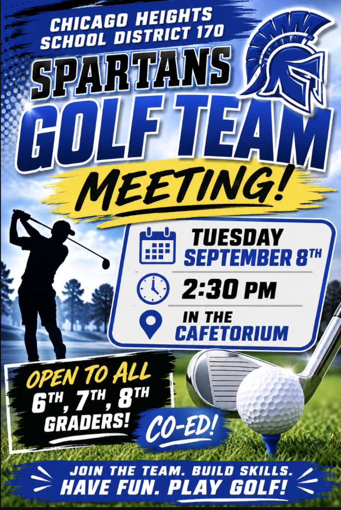 ⛳💙 Calling All Future CHMS Spartan Golfers! 💙⛳