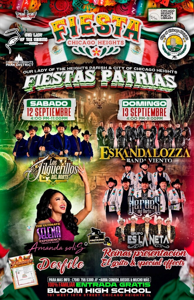 🎉🇲🇽 Fiesta Chicago Heights Is Almost Here! 🇲🇽🎉