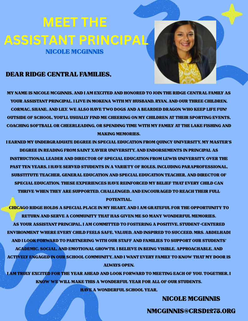 Meet the Assistant Principal Flyer
