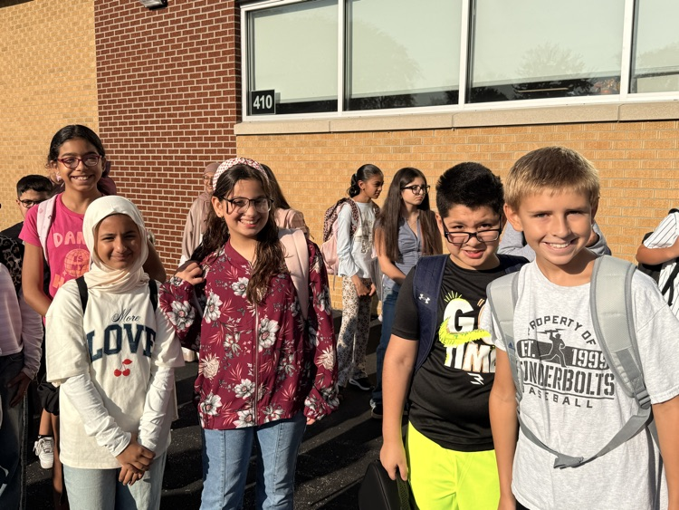 6th Grade excited for junior high! 