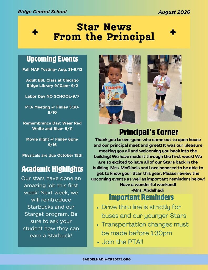 August 2026 Newsletter