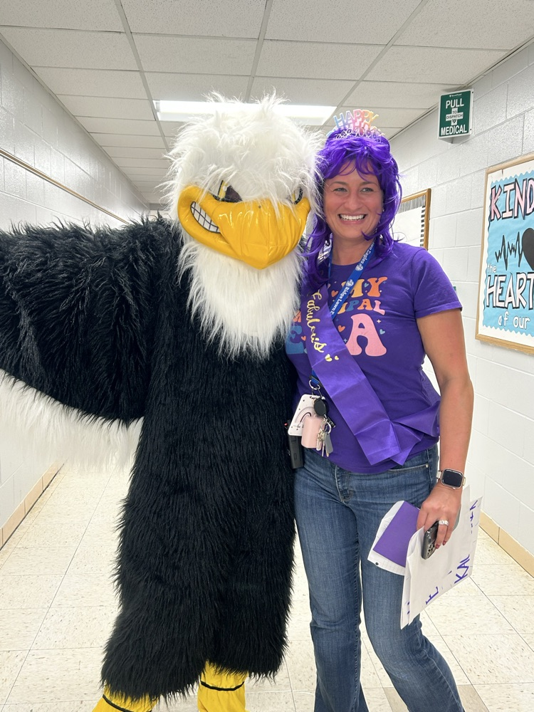 Mrs. Kaczmarek and Eddie