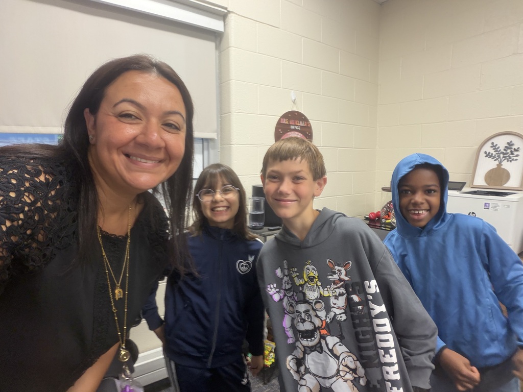 Ms. Potter's Class did announcements