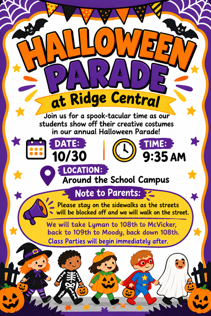 Halloween Parade Information